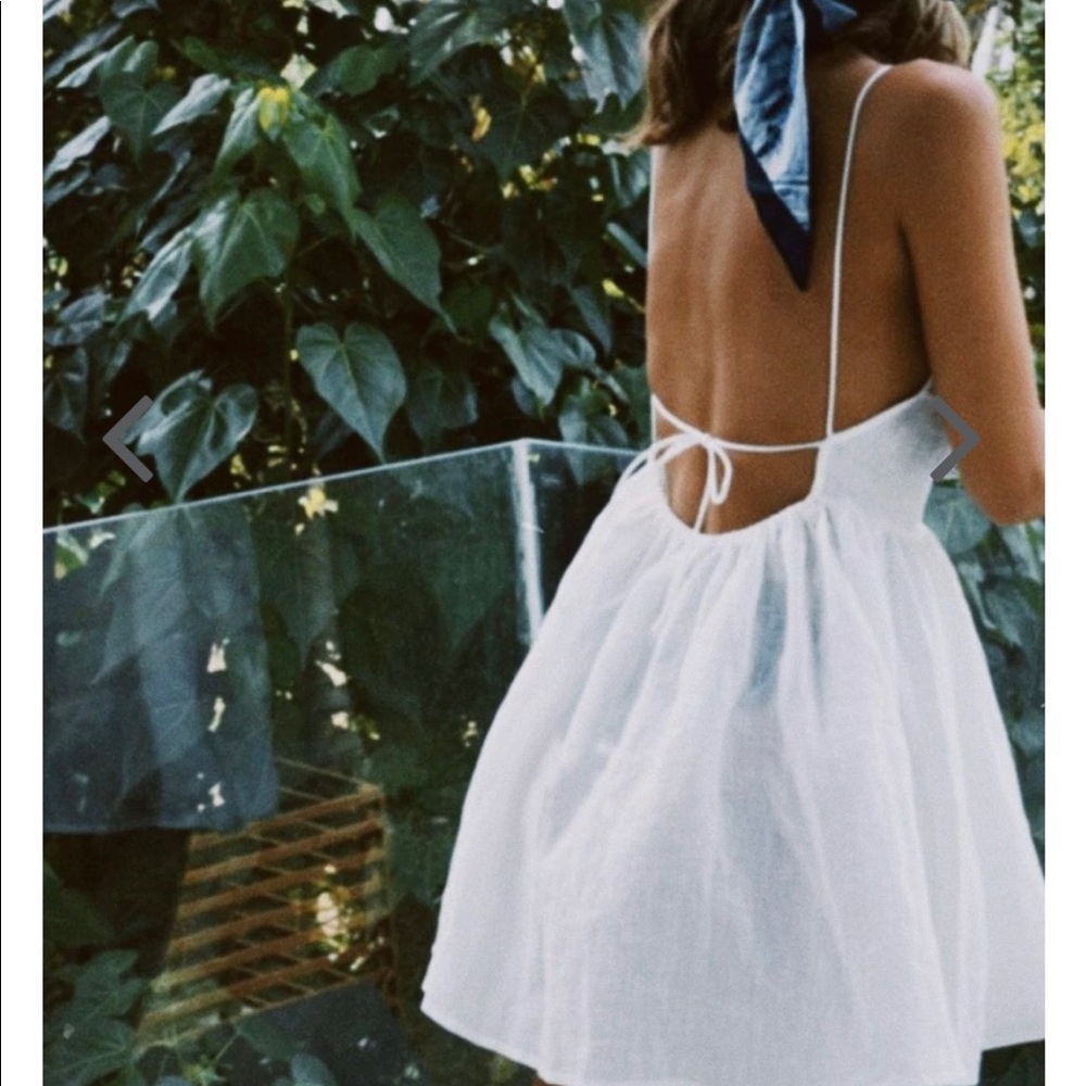 VRG GRL White Minidress